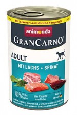 Animonda GRANCARNO konz. ADULT losos/špenát 400g