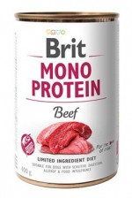 Brit Dog konz Mono  Protein Beef 400g