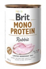 Brit Dog konz Mono  Protein Rabbit 400g