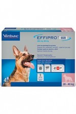 Effipro DUO Dog L (20-40kg) 268/80 mg, 4x2,68ml