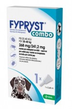 Fypryst combo spot-on 268/241,2mg pes velký 1 pip