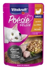 Vitakraft Cat Poésie DéliSauce kapsa krůtí 85g