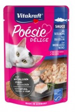 Vitakraft Cat Poésie DéliSauce kapsa treska tm. 85g